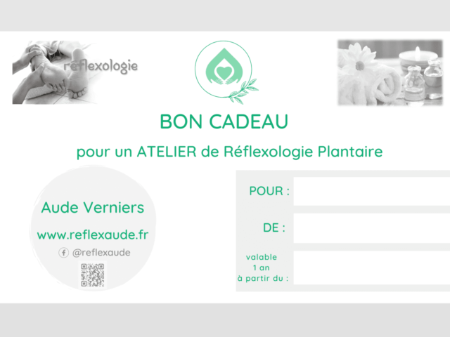 aude verniers reflexologie marcq croix carte cadeau seance